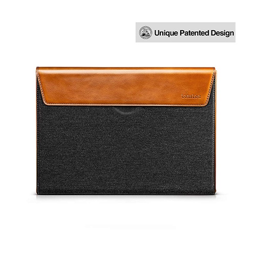 Túi chống sốc TOMTOC (USA) FELT và PU LEATHER Dành Cho Macbook, Laptop - Hàng chính hãng