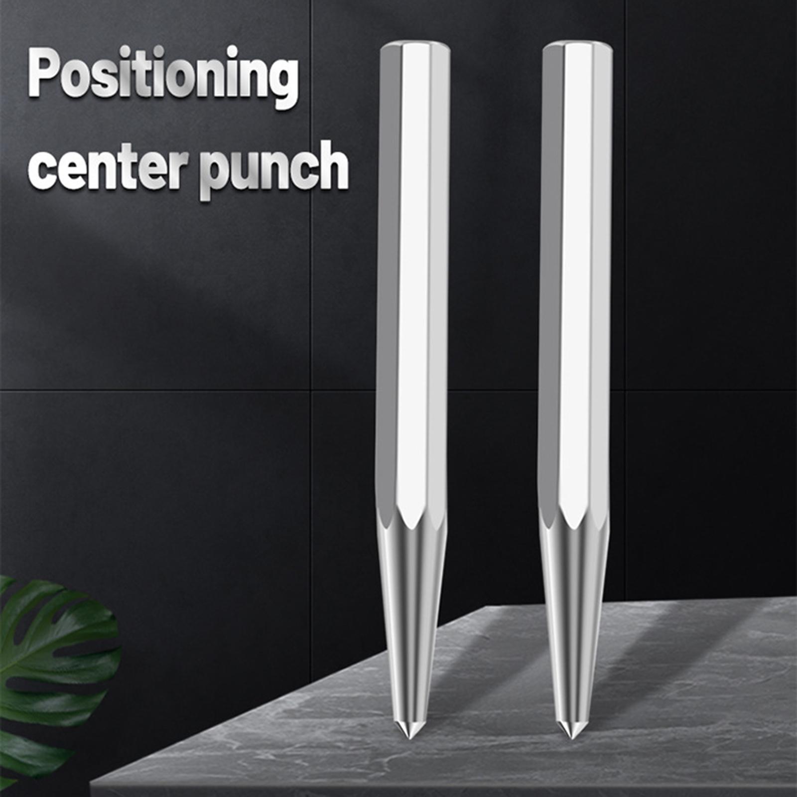 Metal Octagonal Positioning Punch Marking Tools Center Hole Punch Hand Tool