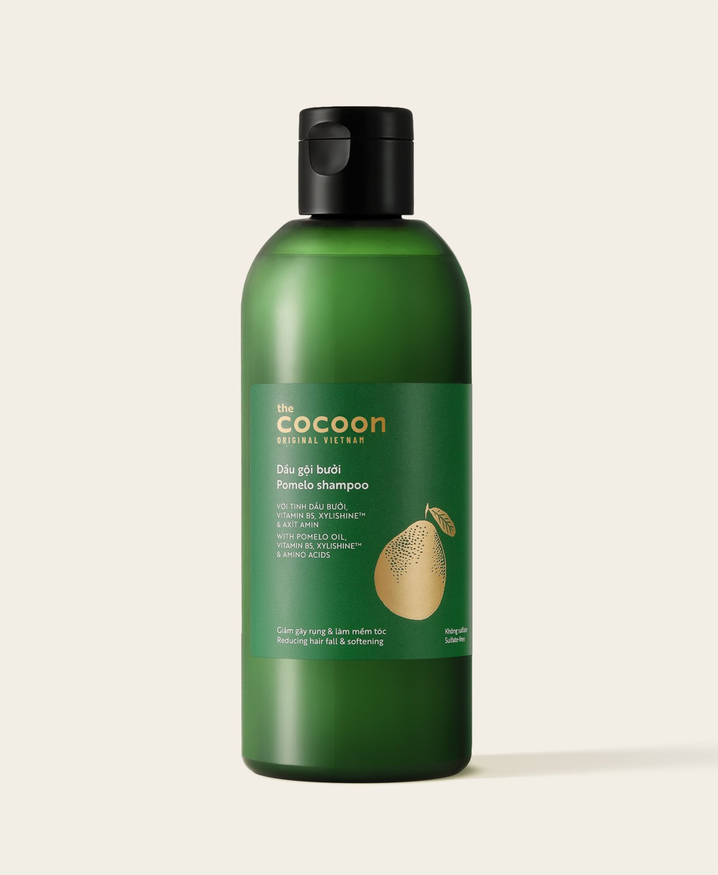 Dầu gội bưởi Pomelo shampoo Cocoon 310ml thuần chay