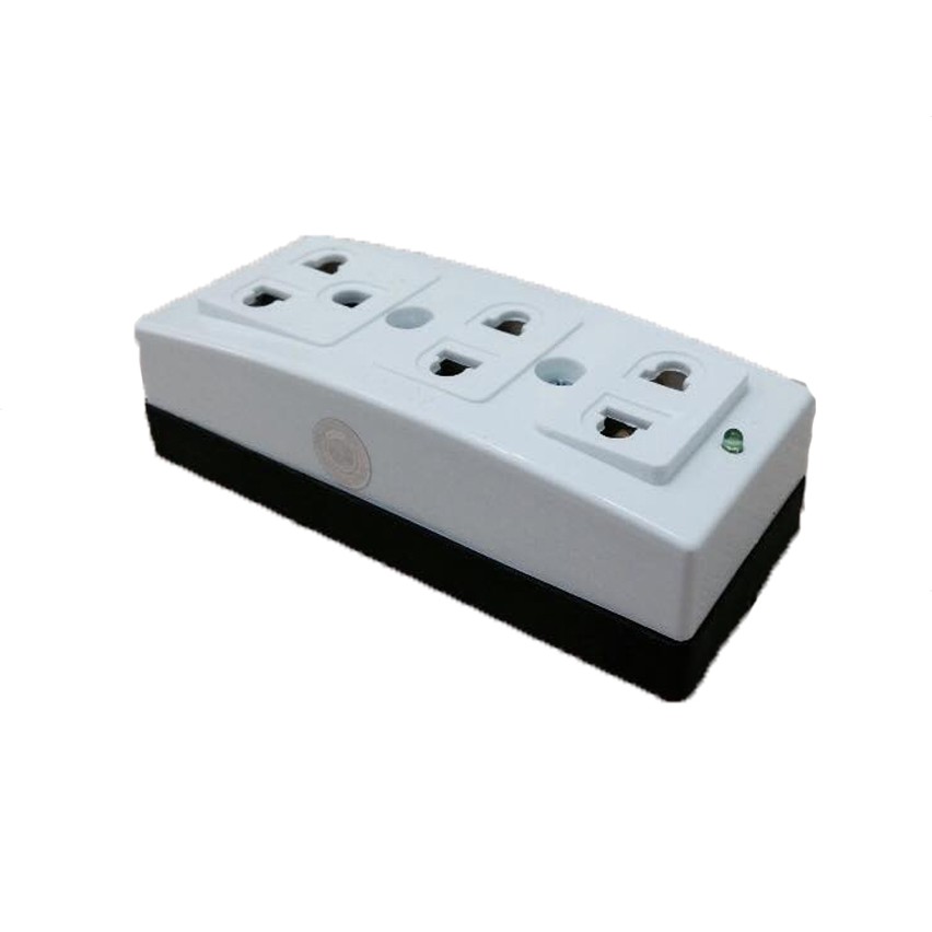 Ổ Cắm Điện Chống Cháy 3 Lỗ 2 Chấu Đồng
