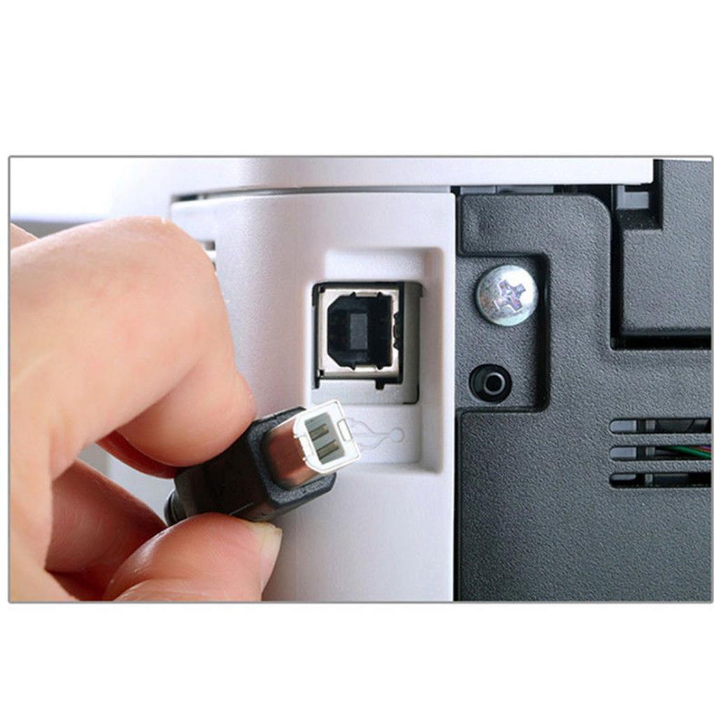 10 Pieces USB 2.0 Printer Scanner Cable USB Type A Male to B Male