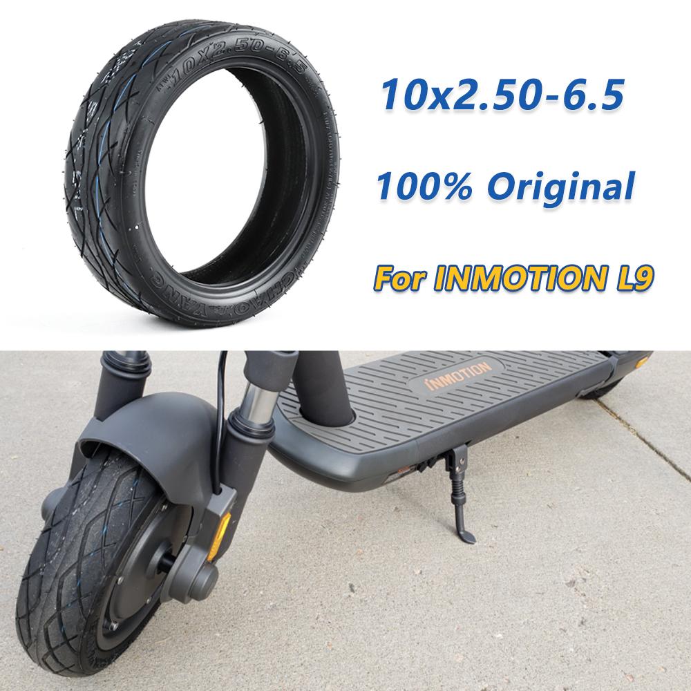 Lốp không săm nguyên bản cho inmotion l9 có thể gập lại xe tay ga di động có thể gập lại lốp xe 10x2.50-6.5 Bộ phận thay thế màu: 1 chiếc lốp ban đầu