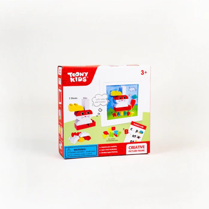 Đồ Chơi Bộ Lắp Ráp Khung Tranh Thỏ TOONYKIDS - Đồ Chơi Thông Minh Cho Bé - Creative Picture Farme TN00422
