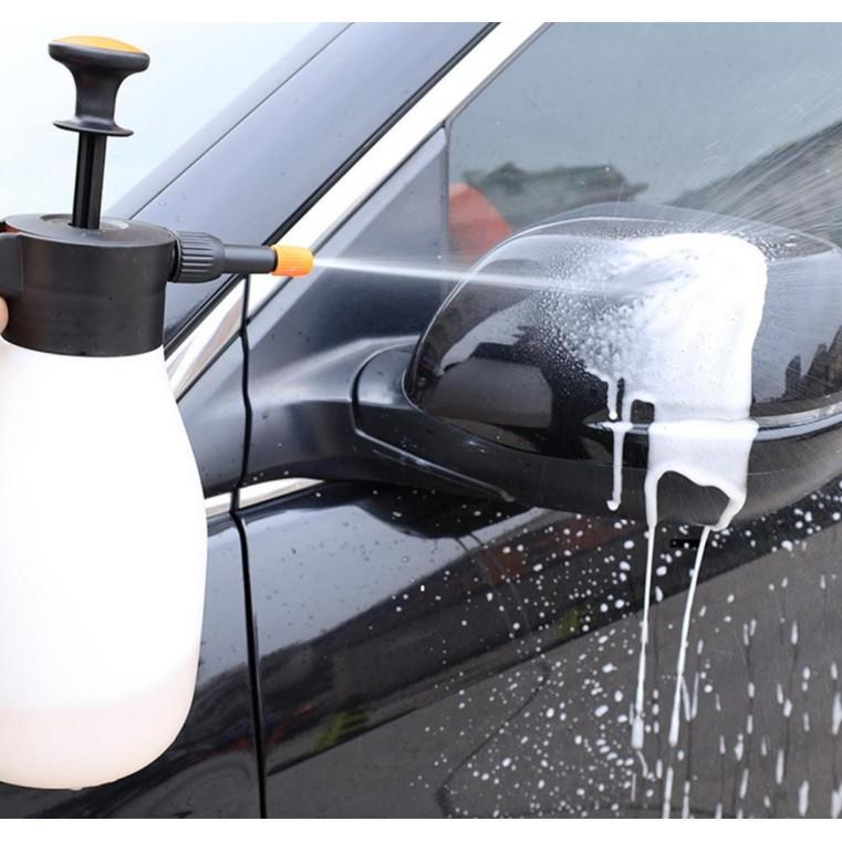 Bình Xịt Bọt Tuyết Rửa Xe Ô Tô Xe Máy PLENTY FOAM 2 Lít