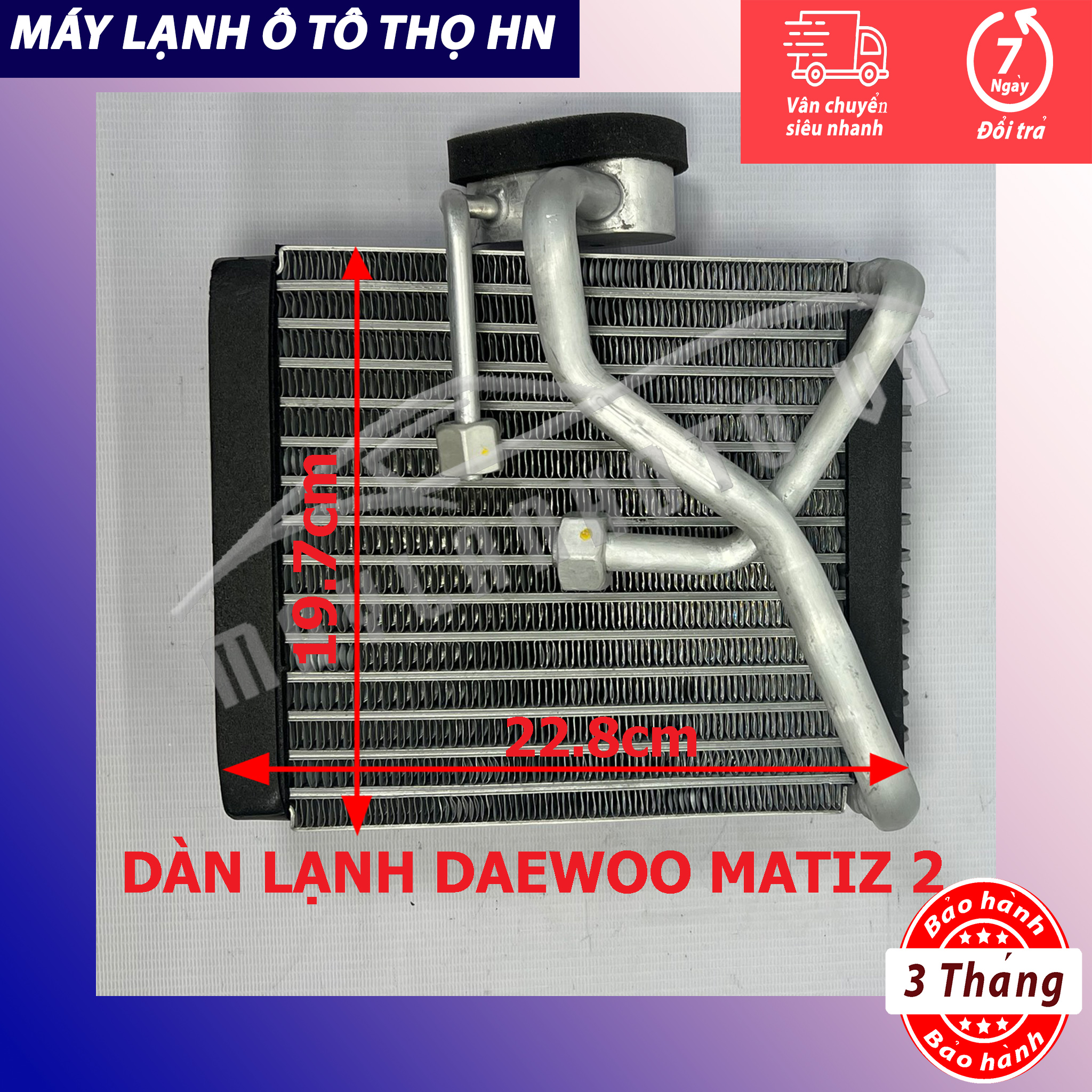 Dàn lạnh Daewoo Matiz 2 Hàng xịn Thái Lan