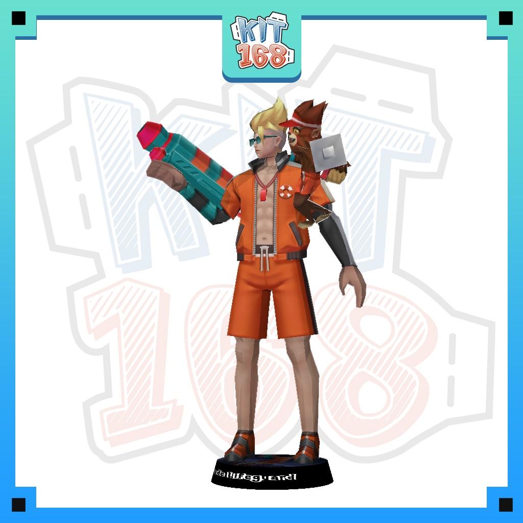 Mô hình giấy Anime Game Claude Lifeguard - Mobile Legends
