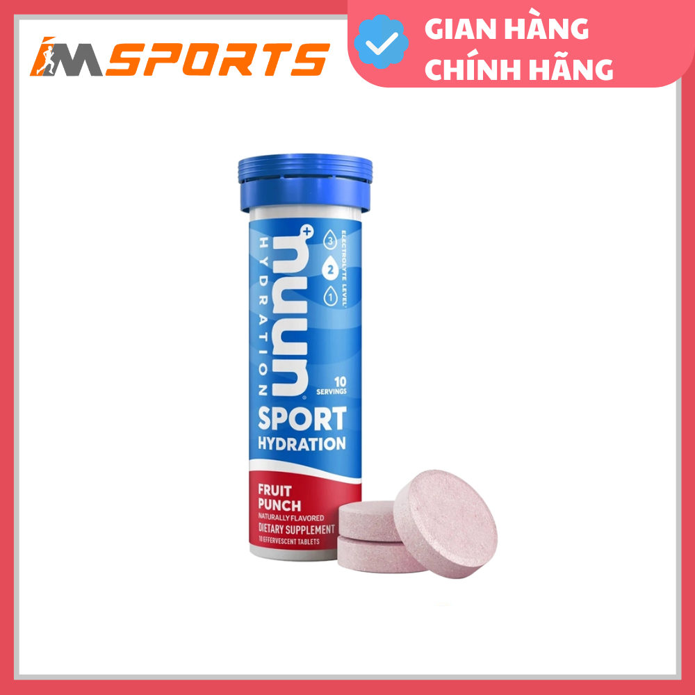 NUUN Hydration| Viên Sủi Điện Giải NUUN Hydration Active