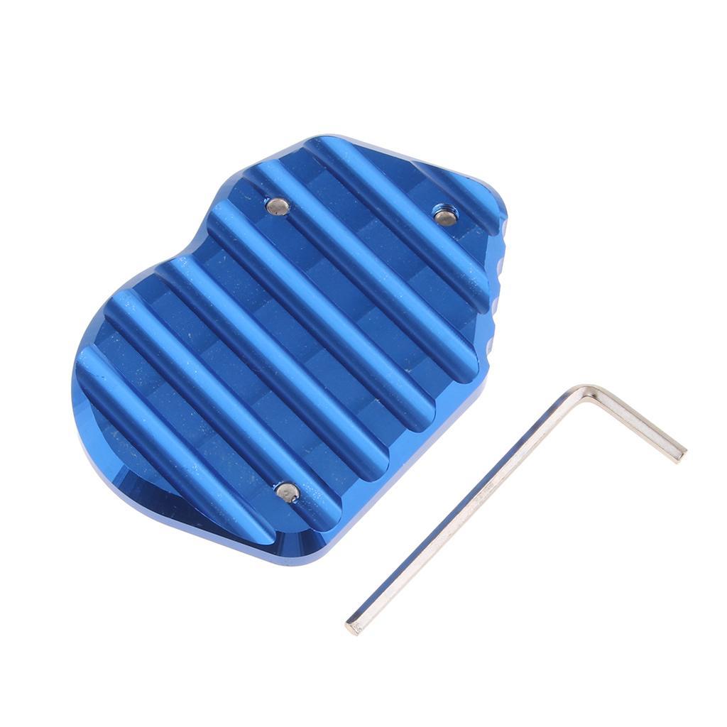 Motorcycle CNC Side Stand Kickstand Enlarge Plate Pad For BMW R nineT 2014-2016
