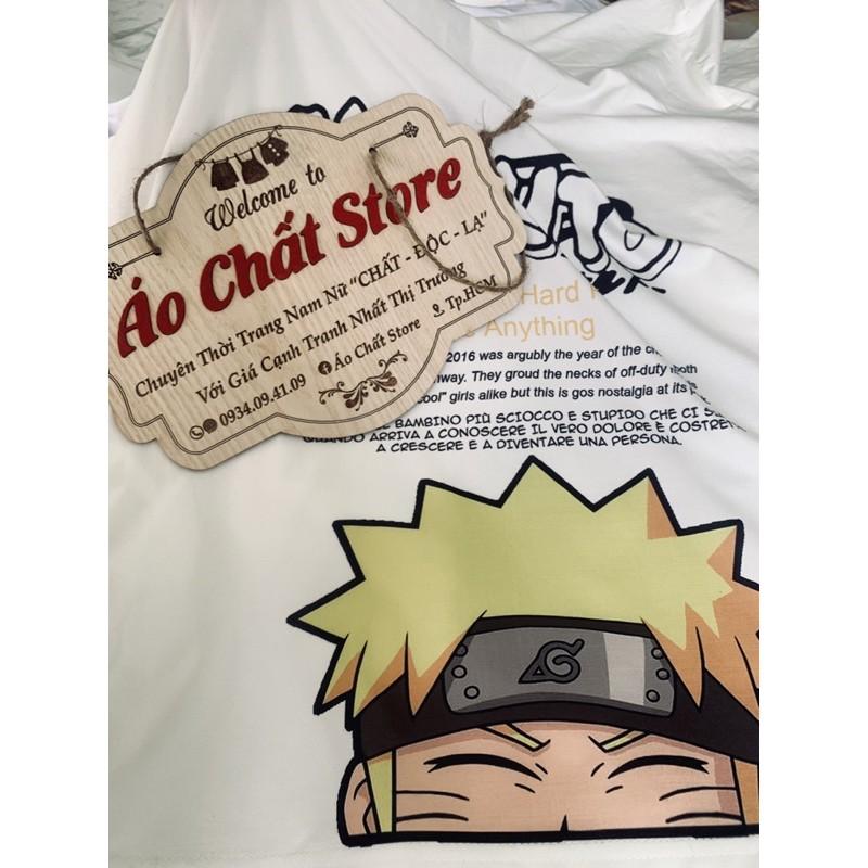 (VIDEO THẬT) Áo thun NARUTO siêu đẹp - Áo Phông Uzumaki Naruto mẫu mới NT13