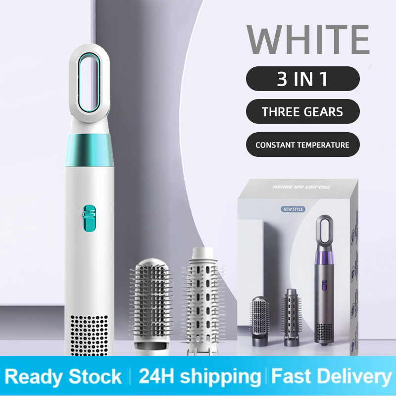 Máy sấy tóc, lược chải nóng điện Hair Dryer 3-In-1 Negative Ion Professional