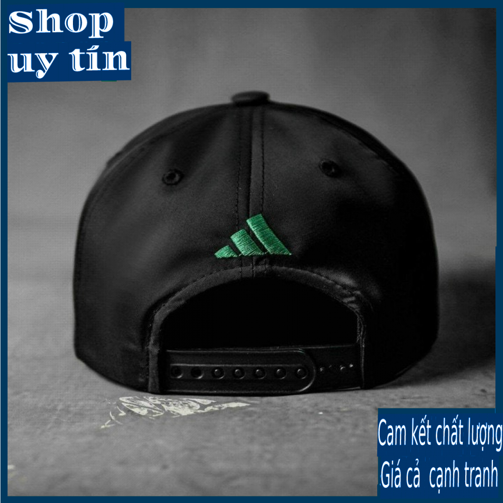 Freeship - MŨ NÓN KẾT LƯỠI TRAI SNAPBACK GOLF CLUB ĐEN PHỐI XANH THỜI TRANG NAM NỮ CAO CẤP