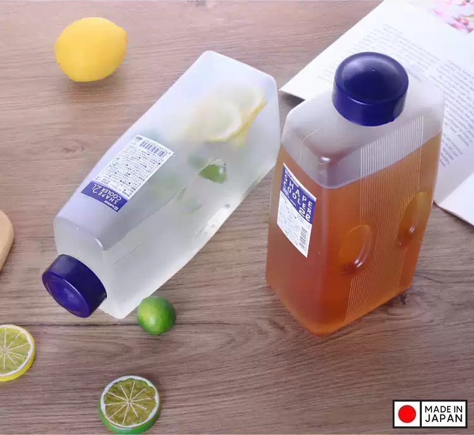 BÌNH NƯỚC 2 LÍT - HÀNG NỘI ĐỊA NHẬT , có thể dùng đựng nước trữ ở ngăn mát tủ lạnh, mang đi làm,.