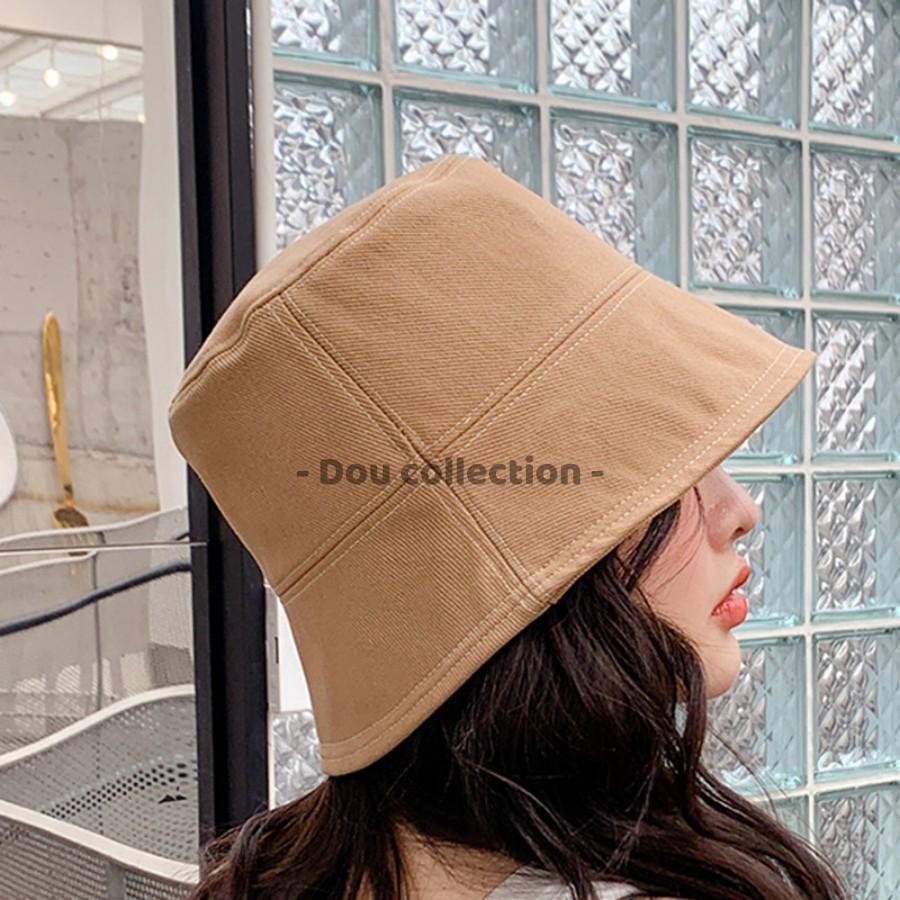 Mũ Xô ( Mũ Bucket) Unisex Vải Cotton Thời Trang Mùa Hè Và Xuân Phong Cách Nhật Bản - Mã NV033