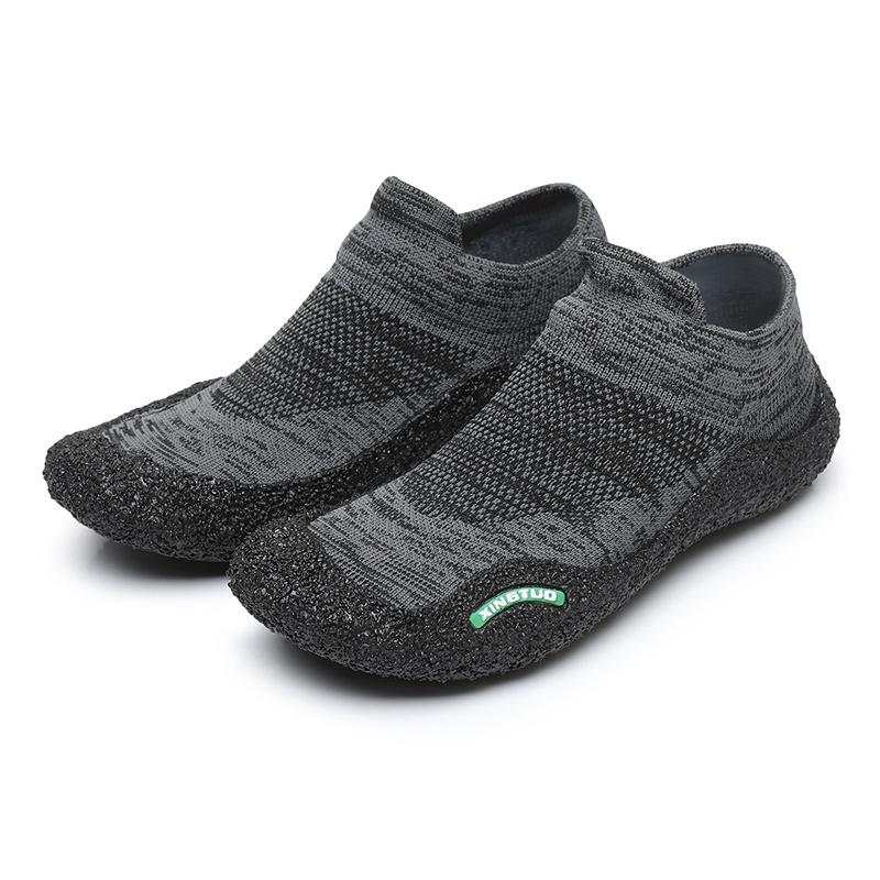 Unisex skin giày bơi đi biển lặn biển giày yoga yoga sneakers light sneakers nam nữ Color: Black Shoe Size: 35-36