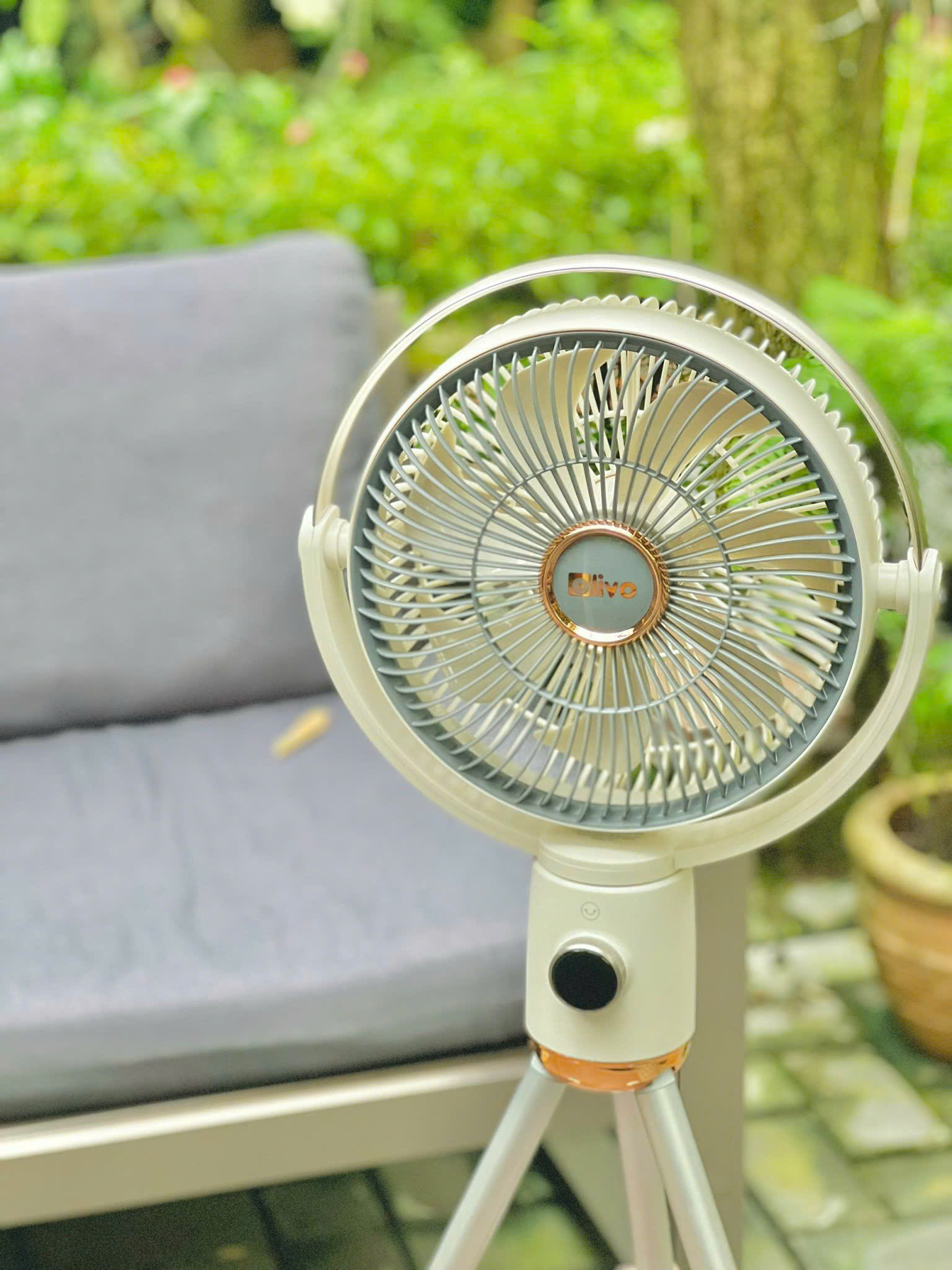 [Hàng chính hãng] Quạt Tuần Hoàn Không Khí – Quạt Không Dây OLIVO WF1 – Chạy Êm, Sạc Nhanh 2.5h, Hoạt Động Bền Bỉ 48h – Gấp Gọn Dễ Dàng