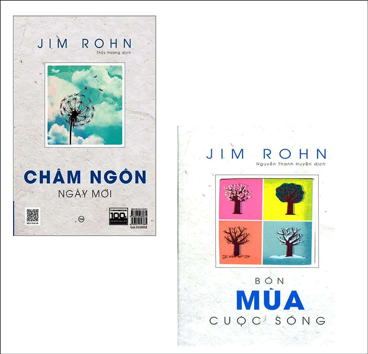 Bộ Sách Jim Rohn: Bốn Mùa Cuộc Sống - Châm Ngôn Ngày Mới (Tái Bản)