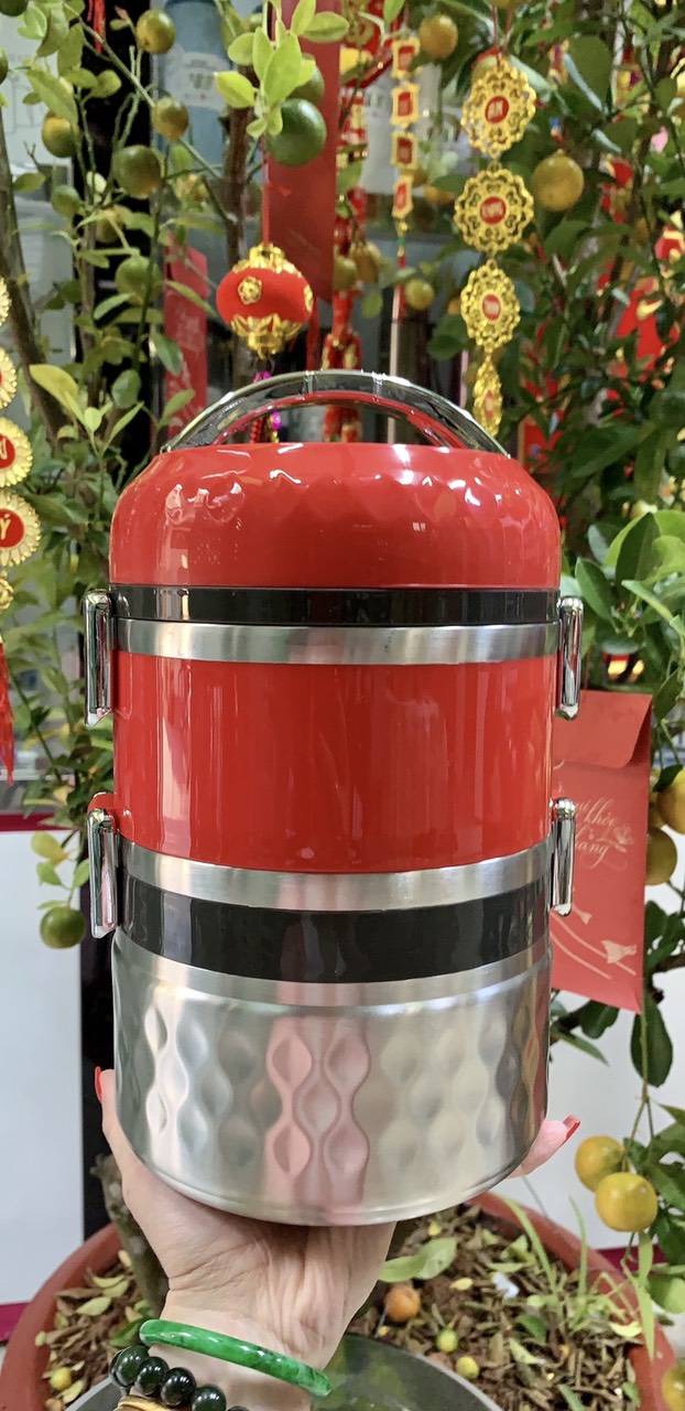 Càmen cao cấp inox dày 304 có 2 ngăn lớn và 2 ngăn nhỏ