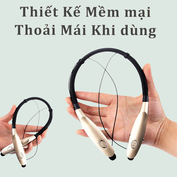 Tai nghe bluetooth thông minh wireless  pin trâu chống nước đi mưa PF34