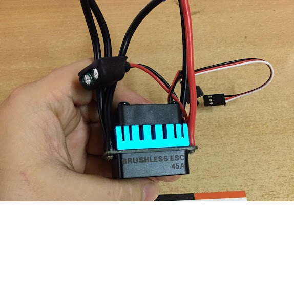 Bộ điều tốc 3650 Sensorless motor 4370KV kèm ESC 45A