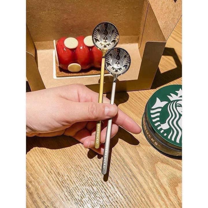 SET 4 THÌA INOX STARBUCKS CÓ HỘP ĐỰNG ĐI KÈM SANG TRỌNG