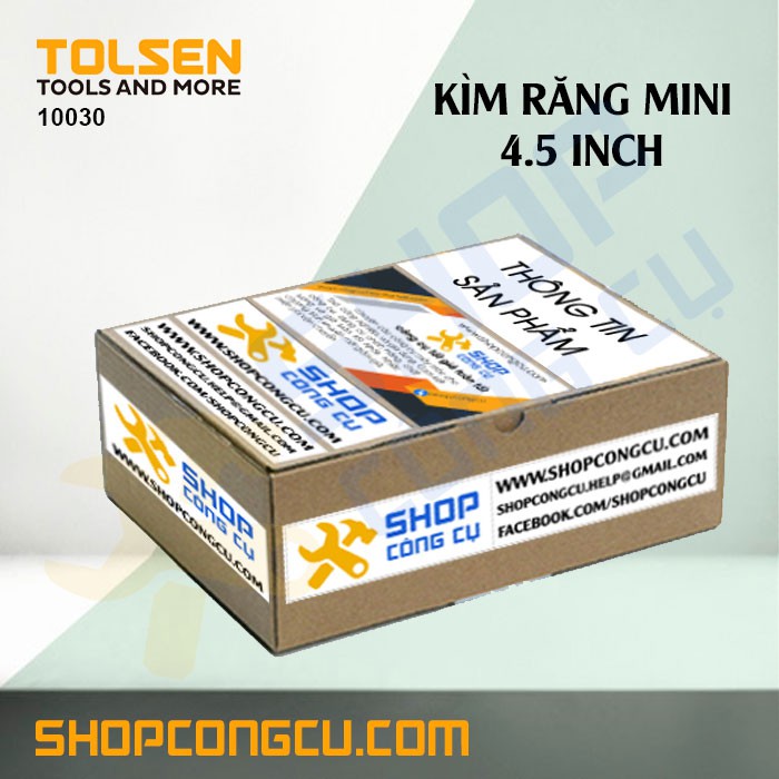 Kìm răng mini 4.5 inch Tolsen 10030