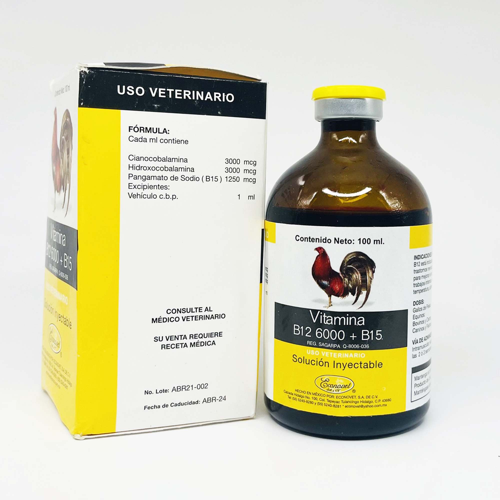 B12 6000 B15 100ml Dinh Dưỡng Nuôi Gà Đá Cao Cấp