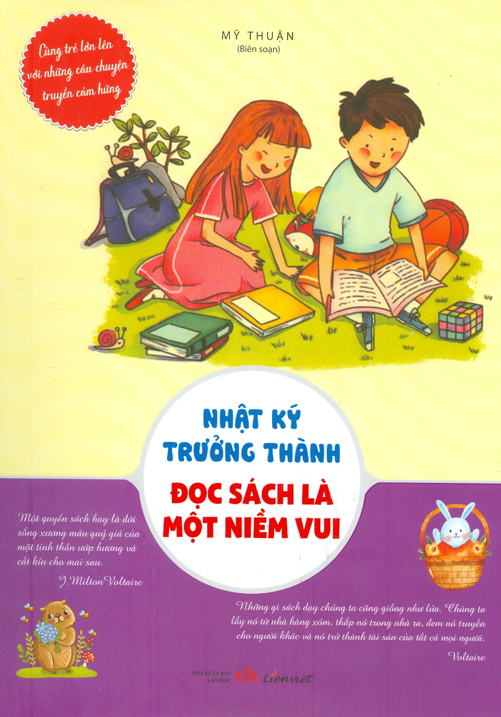 Cùng trẻ lớn lên với những câu chuyện truyền cảm hứng: Nhật Ký Trưởng Thành - Đọc Sách Là Một Niềm Vui