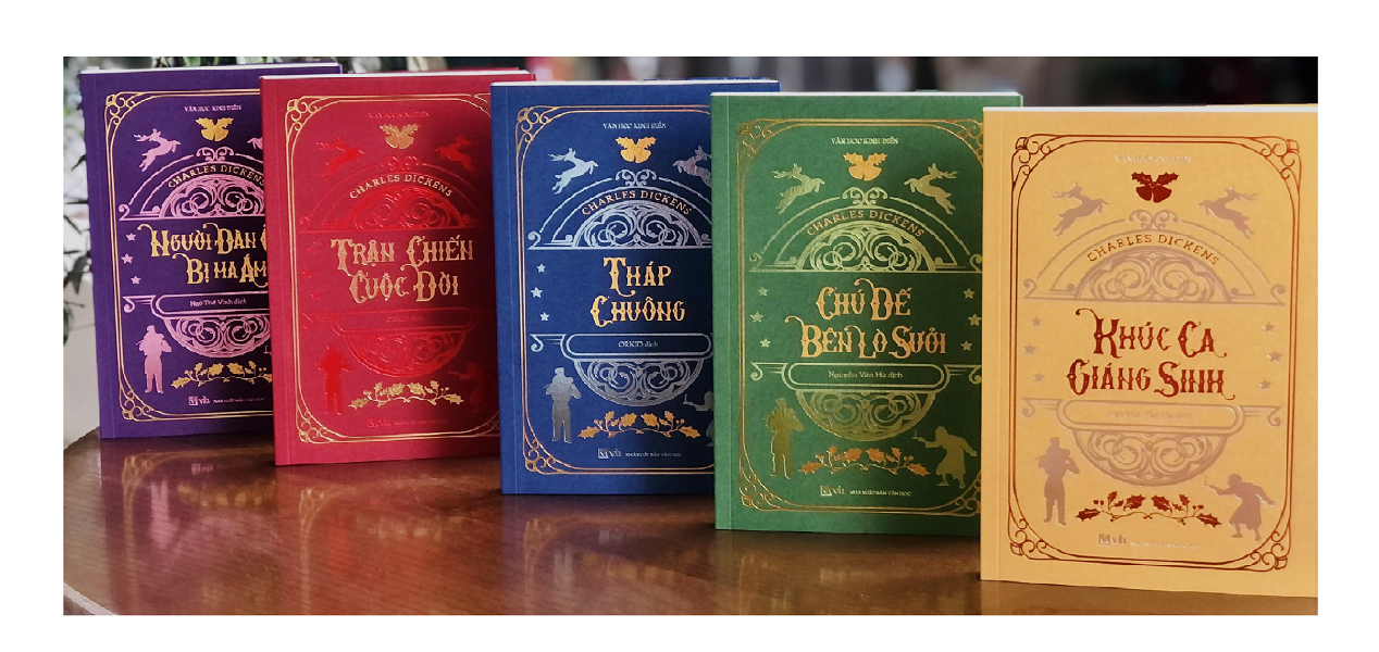 BOXSET BÌA MỀM &quot;NHỮNG CÂU CHUYỆN GIÁNG SINH&quot; của CHARLES DICKENS (5c)