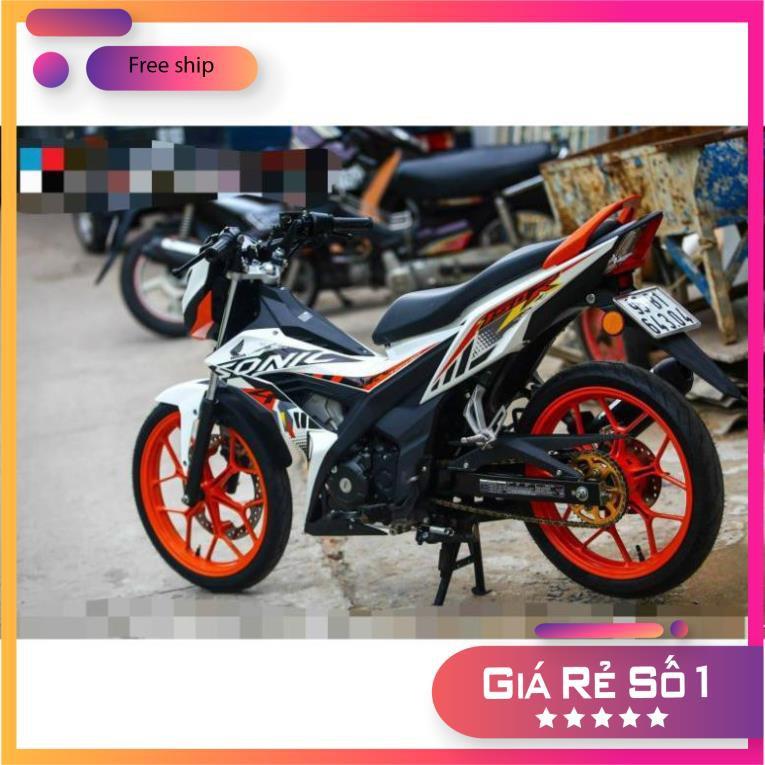 Tem rời dành cho xe SONIC 150 TRẮNG
