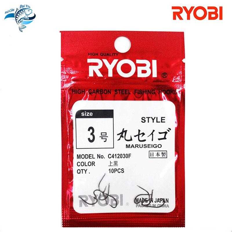 Lưỡi Câu Cá Ryobi, Lưỡi Câu Nhật Bản, Lưỡi Câu Đơn Chất Lượng