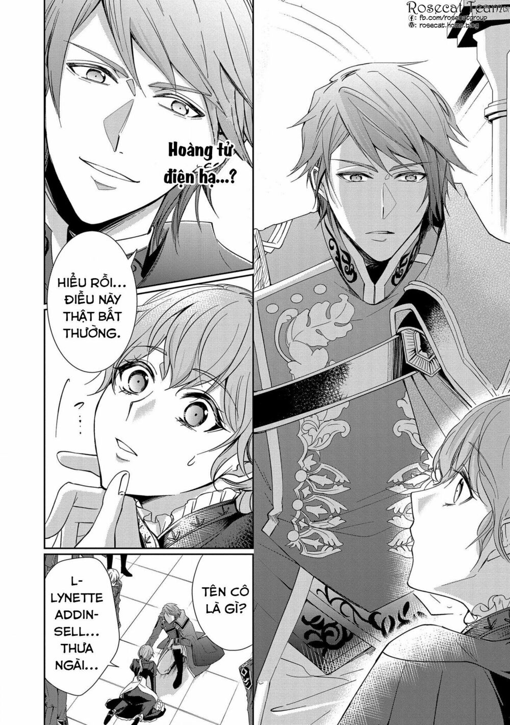 con gái bá tước bỗng thành vị hôn thê của thái tử điện hạ chapter 1 10