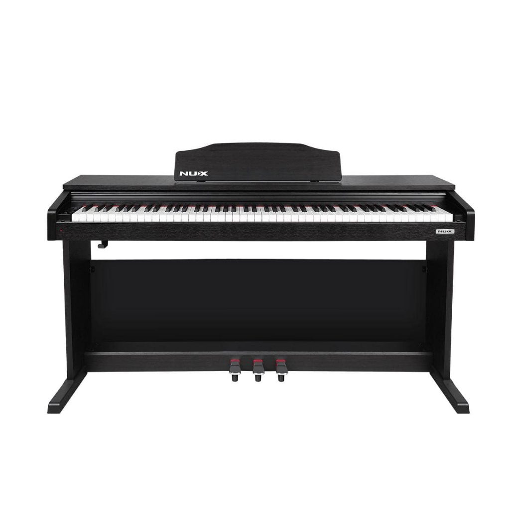 Đàn Piano điện cao cấp/ Home Digital Piano - Nux WK-400 (WK400) - Màu đen (gỗ) - Hàng chính hãng