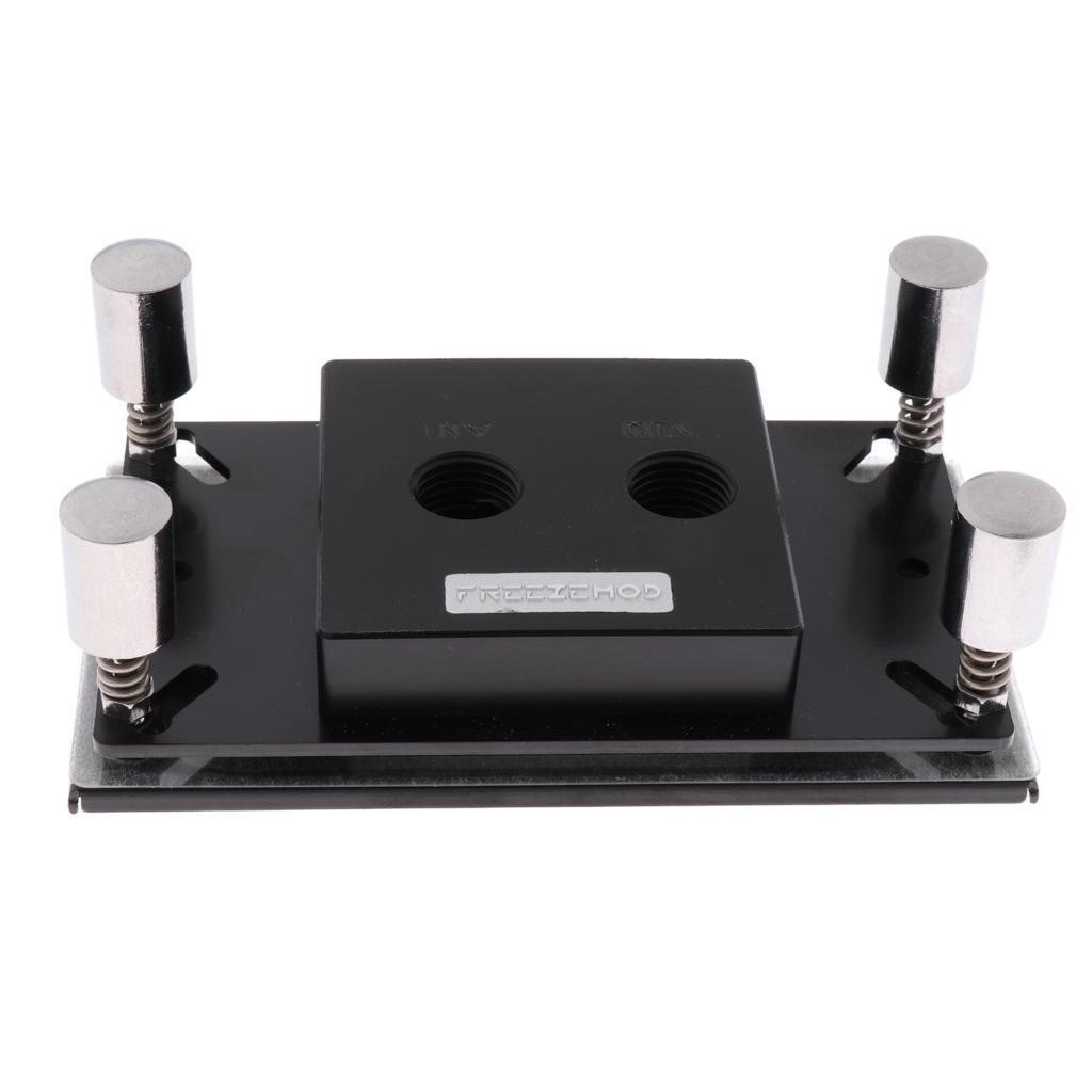 Metal PC CPU Water Cooling Block Copper Base Cool Inner Channel