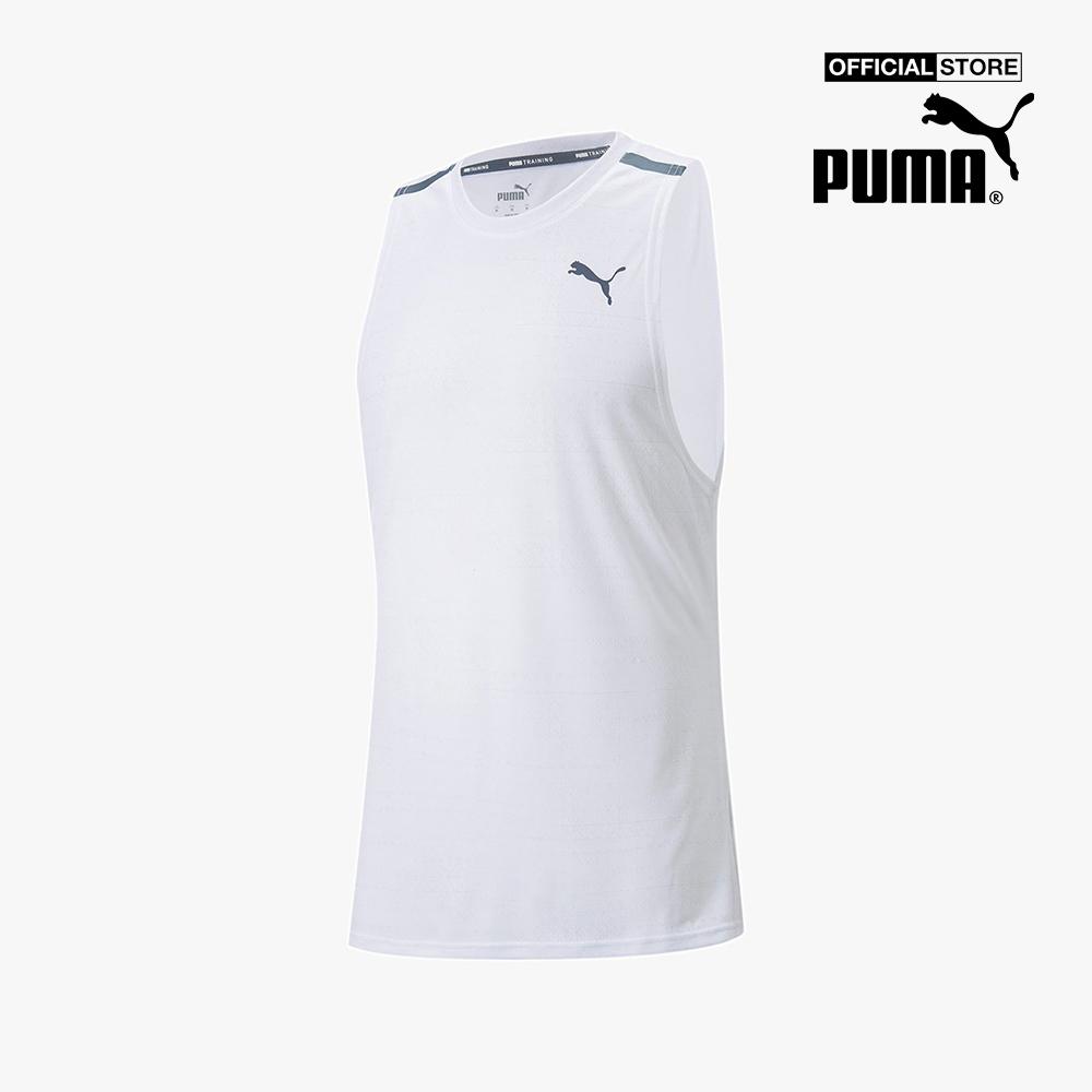 PUMA - Áo ba lỗ thể thao nam Jacquard Training 522315