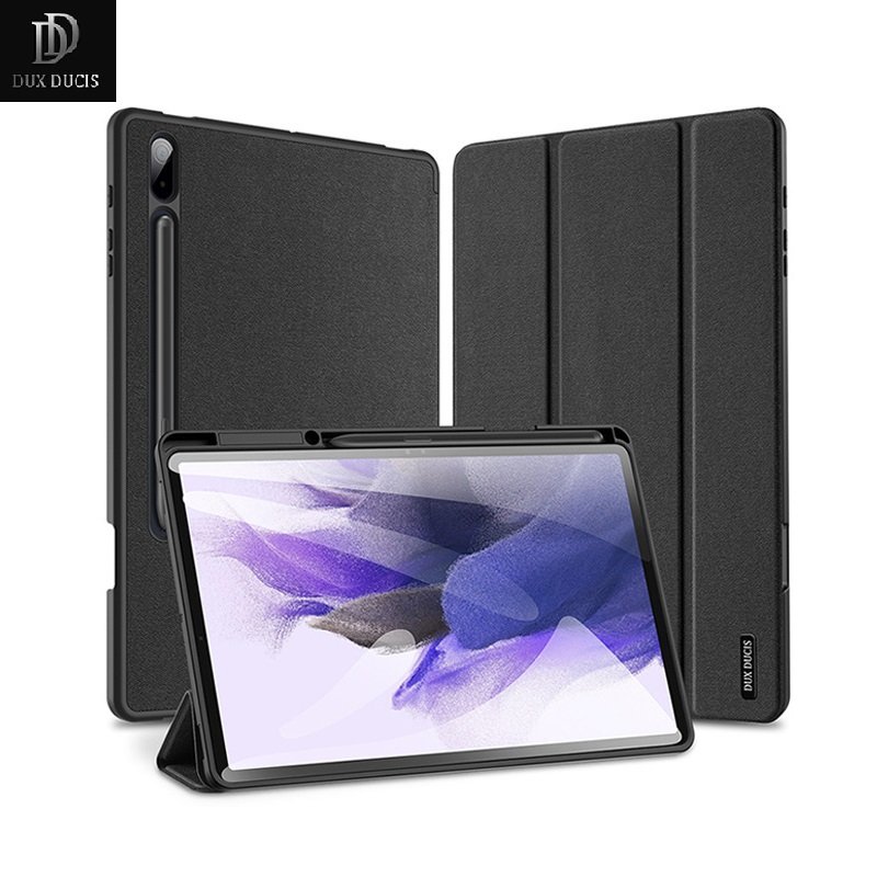 Bao Da Chính Hãng Dux Ducis Dành Cho SamSung Galaxy Tab S9 Plus 12.4 inch SM X810/ X816  Chống Sốc, Đóng mở màn hình, có ngăn đựng bút - Hàng Chính Hãng