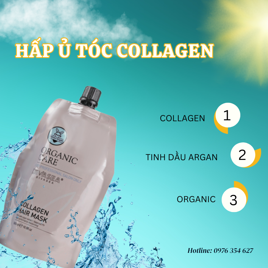 Hấp Túi Siêu Mềm Mượt Collagen DIVASEA