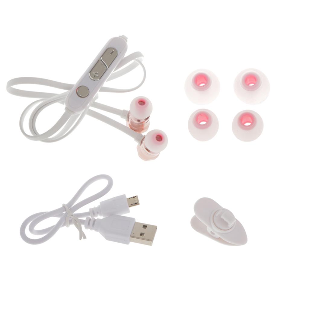 Wireless Headphones Sweatproof Magnetic In-Ear Sport Earbuds for Running