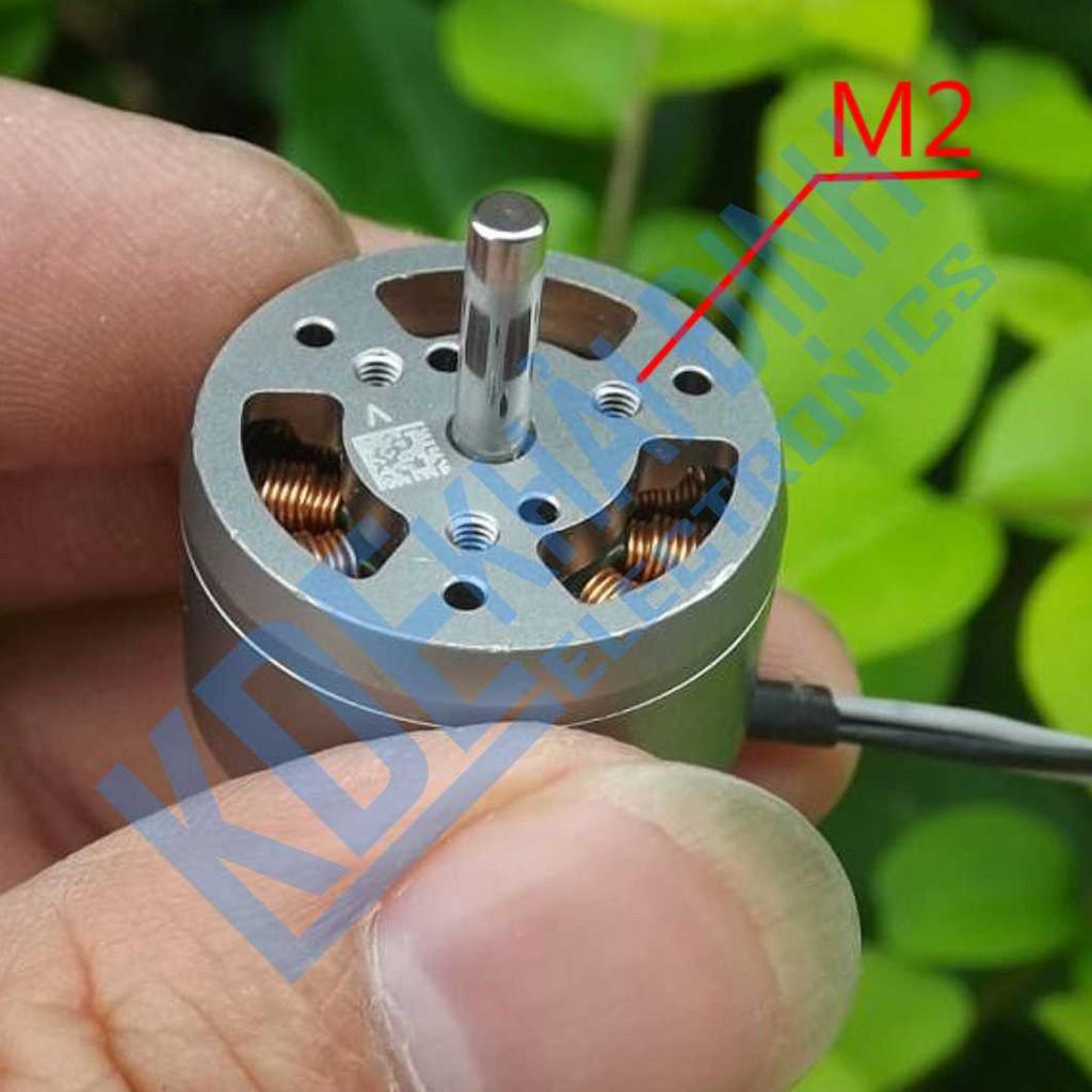 ĐỘNG CƠ BRUSHLESS KHÔNG CHỔI THAN UAV MOTOR DJI2008-1400kv 11,1V 2,1A 185g kde3487