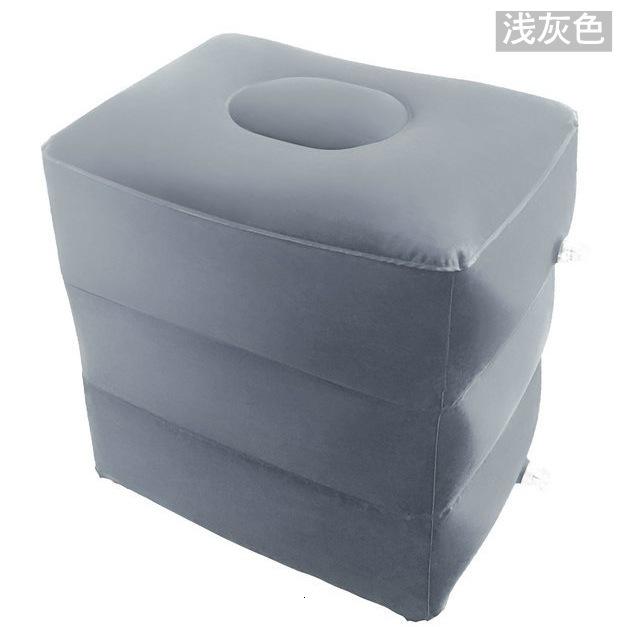 Mới Nhất Nóng Hữu Ích Bơm Hơi Di Động Du Lịch Để Chân Gối Máy Bay Xe Máy Bay Huấn Luyện Trẻ Em Chuyến Bay Ngủ Chân Miếng Lót
