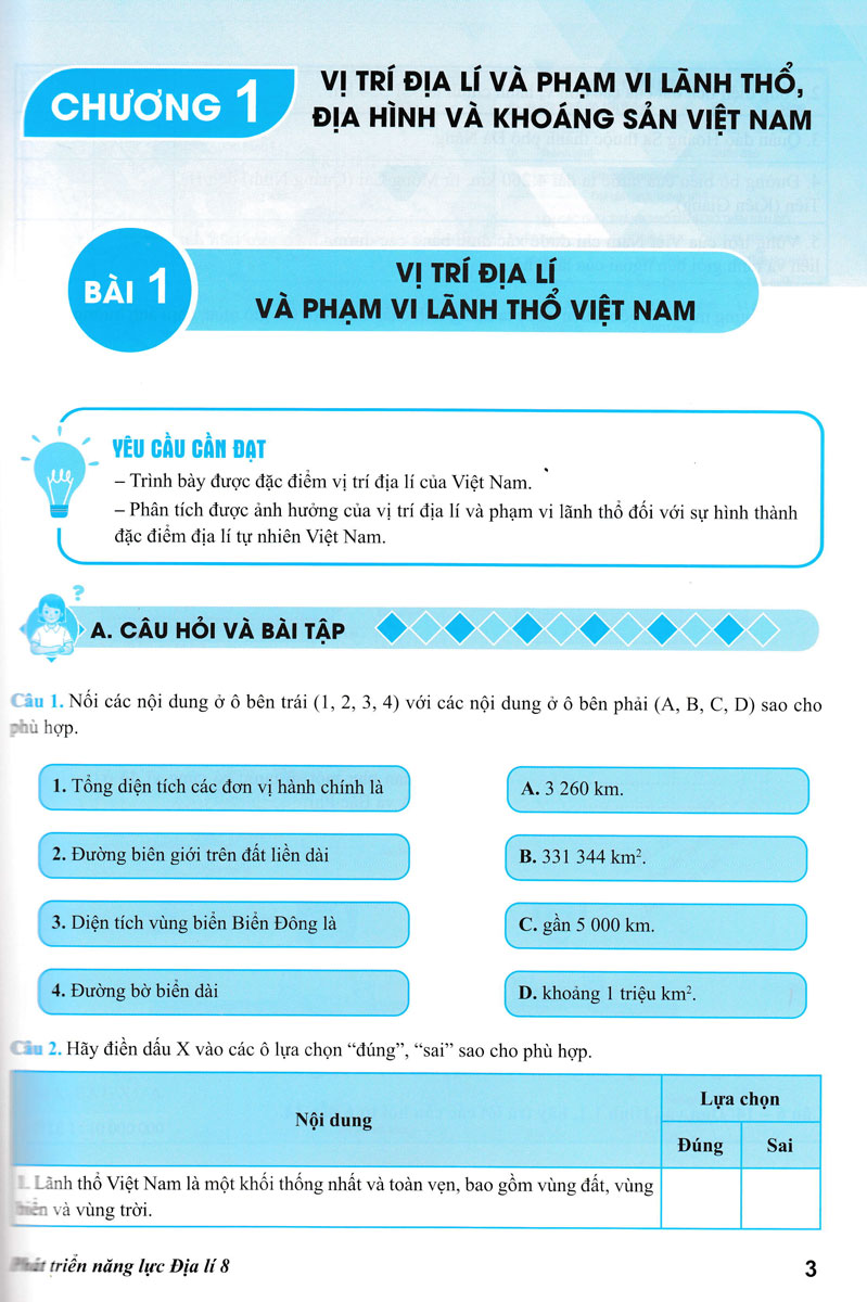 ND - Phát Triển Năng Lực Địa Lí 8
