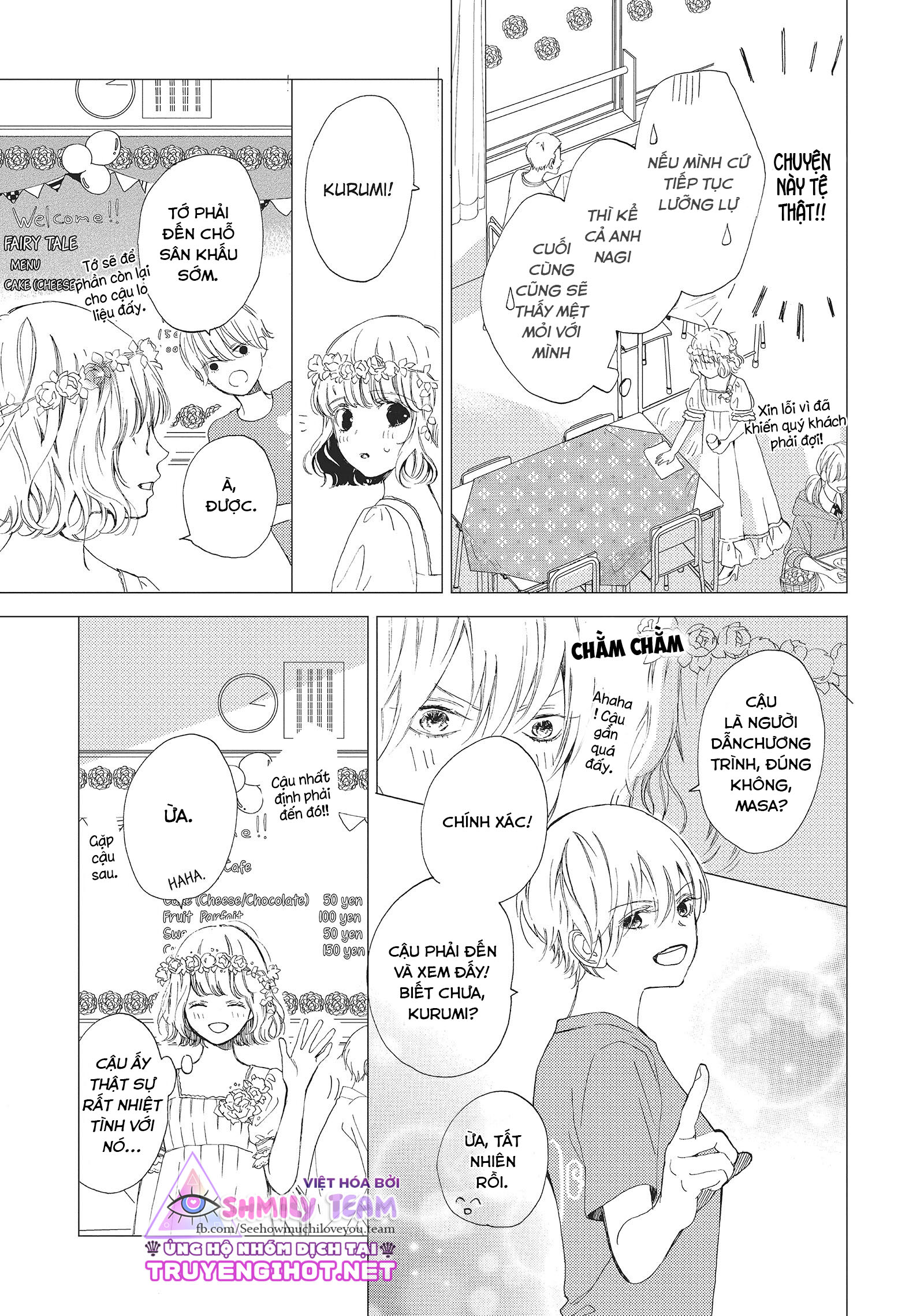 anh có thể hôn em mỗi ngày được không? chapter 9.2 7