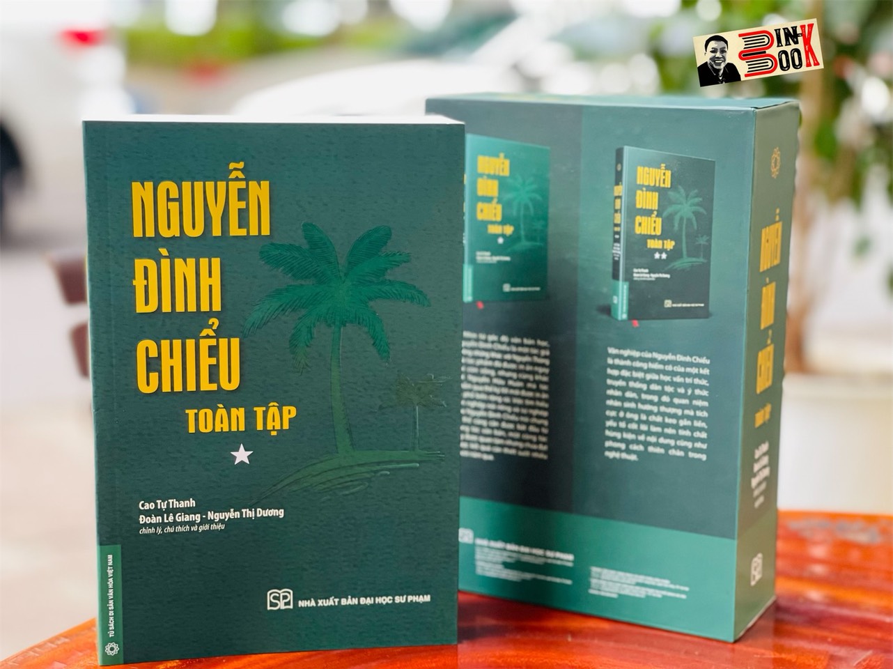 (Boxset 2 tập – bìa mềm) NGUYỄN ĐÌNH CHIỂU TOÀN TẬP – Cao Tự Thanh – Đoàn Lê Giang – Nguyễn Thị Dương biên soạn - NXB ĐH Sư phạm