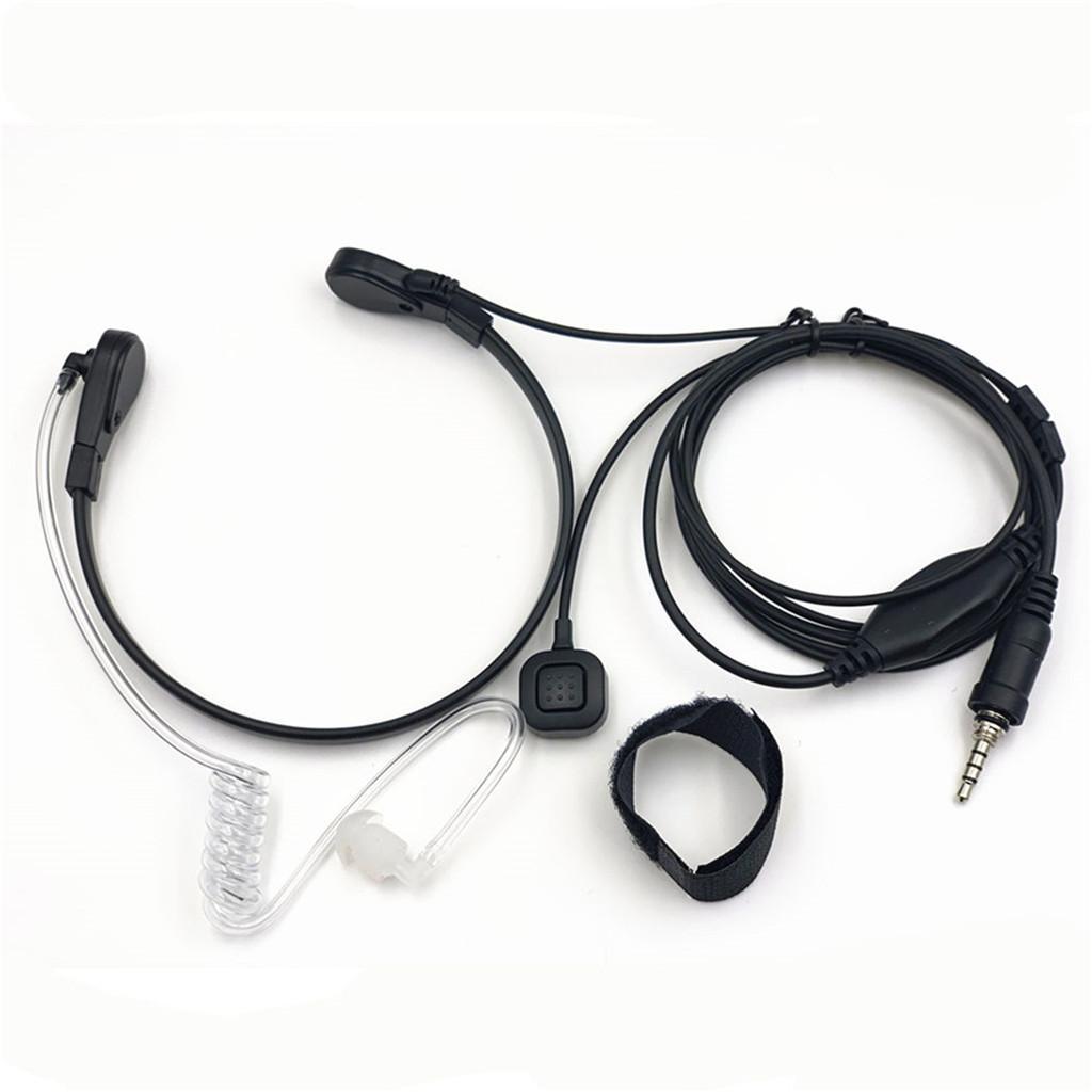 MIC Headset  Acoustic Tube Earpiece with Finger PTT for Vertex 1 Pin