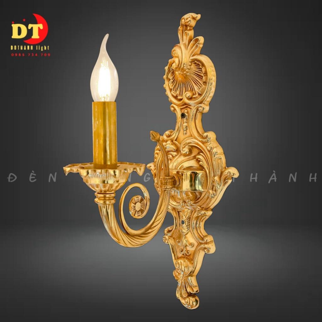 Đèn tường nến đồng cổ điển hi lạp sang trọng HTLQ DTD
