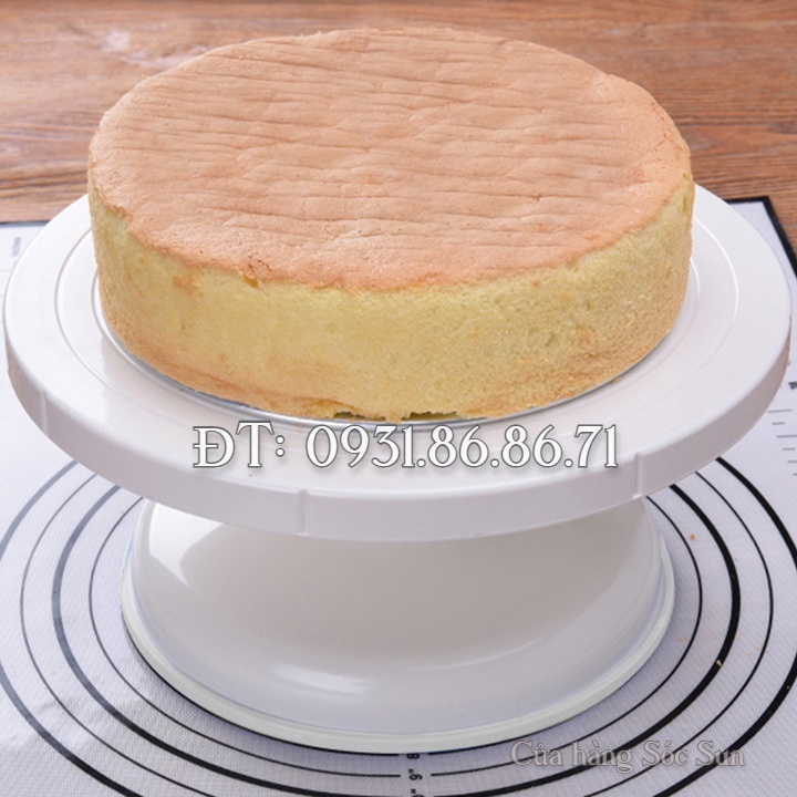 Bàn xoay bánh kem loại 28 cm – Mã số 1124