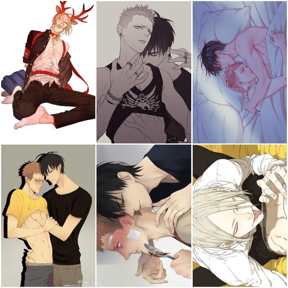 Bộ 6 Áp phích - Poster Manhua 19 Days 1 - A3, A4, A5