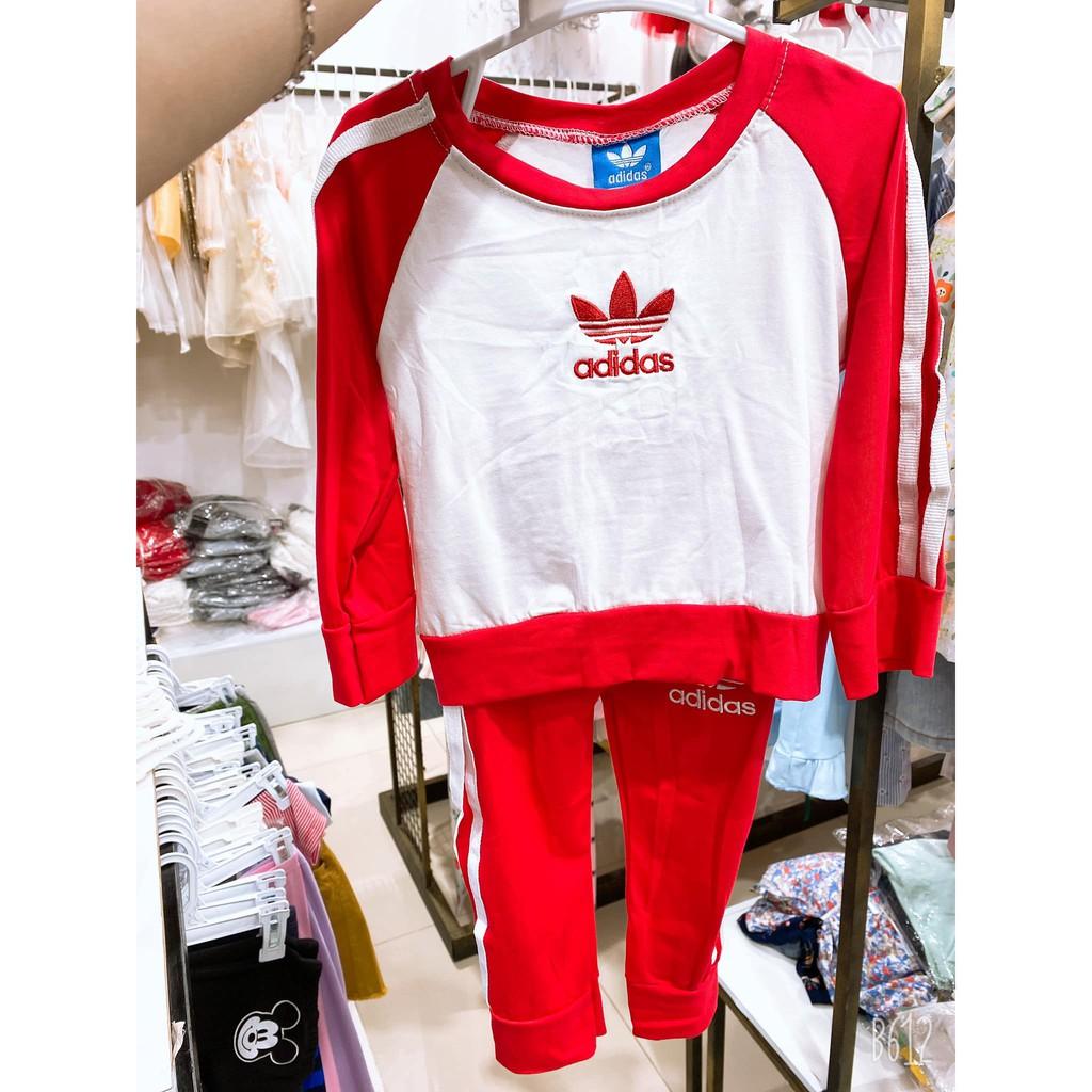 Bộ ngủ bộ dài Adidasxuất khẩu cho bé