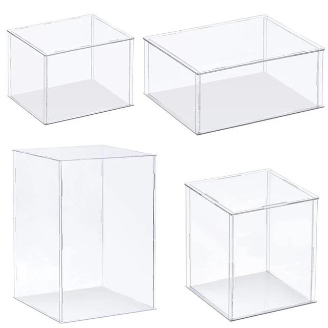 Hộp trưng bày mô hình combo 6 tấm mica dùng làm hộp mica chống bụi trong suốt - 2mm