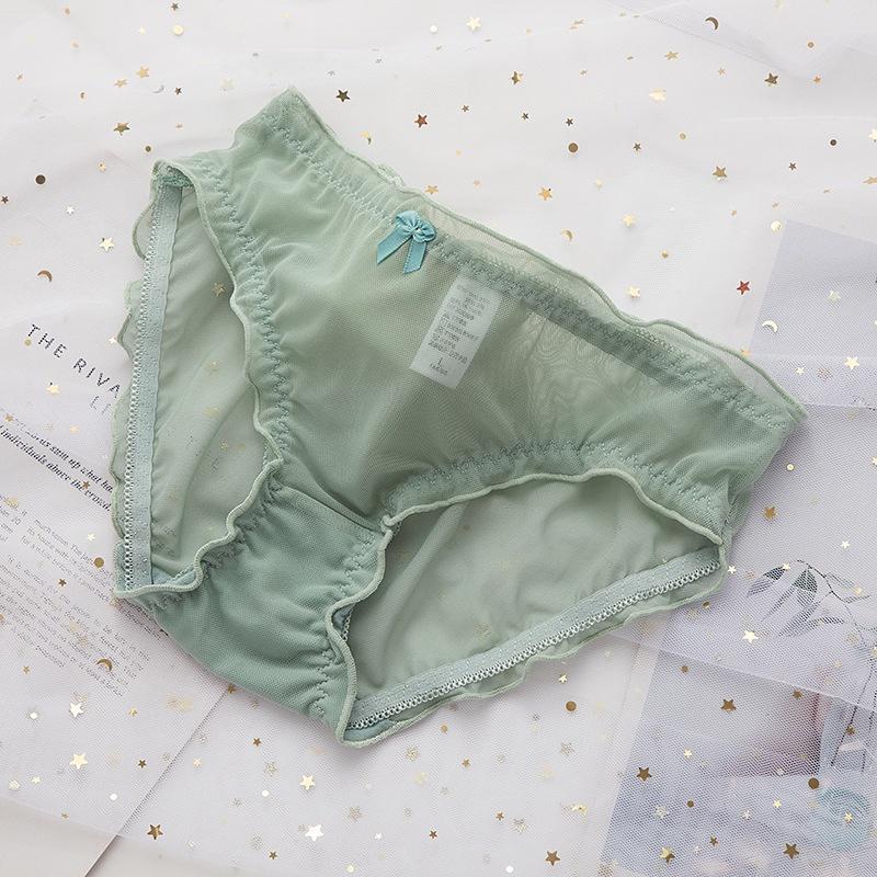 Quần lót nữ lưới viền nhún điệu đà sexy QLN01