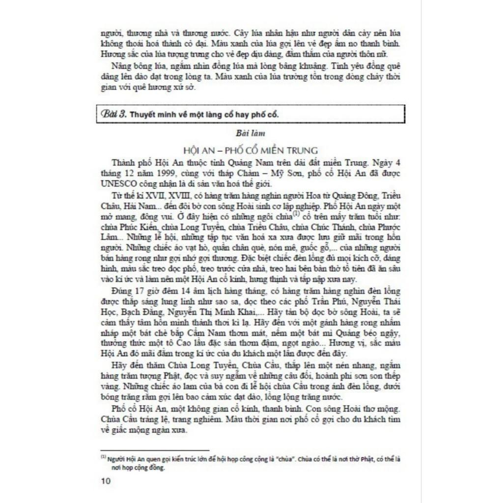 Sách - Những Bài Văn Đạt Điểm Cao Của Học Sinh Giỏi Lớp 9 - Dùng Chung Cho Các Bộ SGK Hiện Hành - Hồng Ân